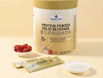 浓缩乳清蛋白 市场应用：MEMBERSMARK蛋白质粉